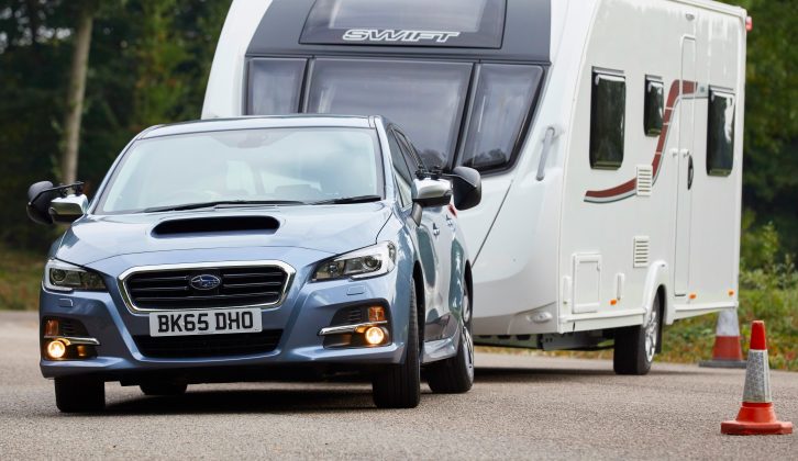 With an 85% match figure of 1321kg, the Subaru Levorg is a sensible match for a good number of caravans