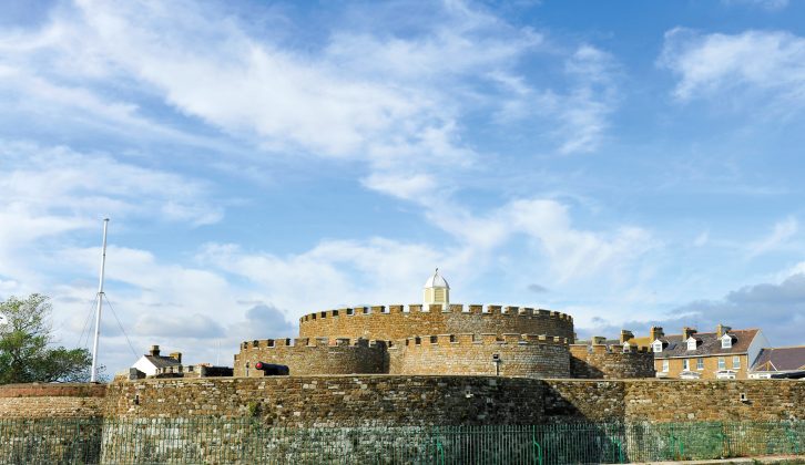 Deal Castle was one of our Bryony's discoveries when she toured Dover and the surrounding area