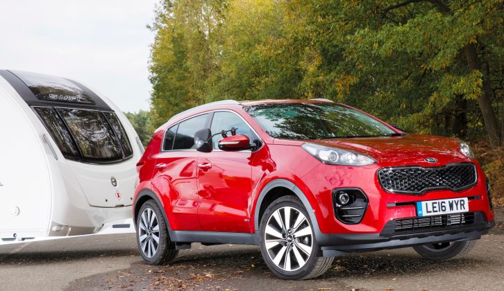 The Kia Sportage comes with a choice of one petrol engine or three diesel units – this 2.0 CRDi 134bhp KX-3 car is £27,250 as tested