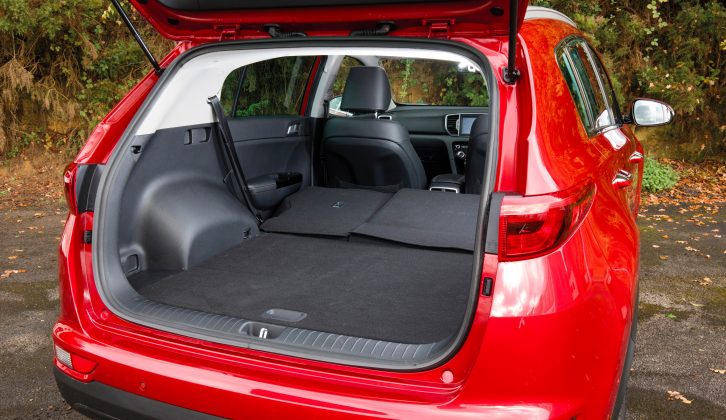 The rear seats are a cinch to fold flat, revealing a 1480-litre boot, with a 167cm depth and 73cm height