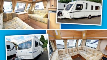 For less than £9000, one of these two used caravans for sale could be yours – would you choose the Abbey or the Bailey?