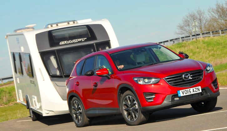 The Mazda CX-5 has certainly impressed us – the facelifted variant took 1550-1699kg class honours at the 2015 Tow Car Awards