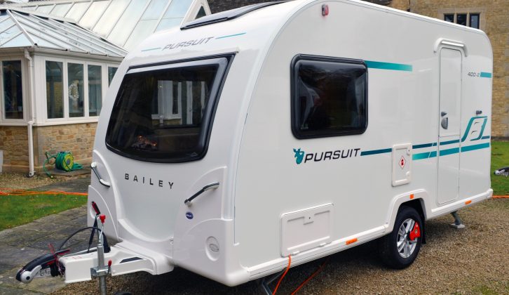 The Pursuit range of Bailey caravans has been revised for 2017 and this 400-2 is the smallest model