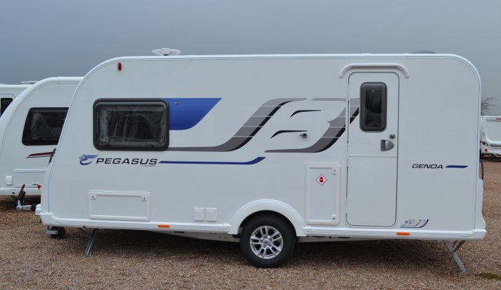 The smallest in the Pegasus range of Bailey caravans, the Genoa has a traditional layout that works well