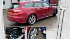 We fitted MAD Auxiliary Springs to this 2016 Ford Mondeo – see how it's done!