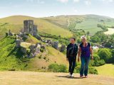 Fancy your own West Country tour? The picturesque ruins of Corfe Castle in Dorset are one of the area’s many highlights
