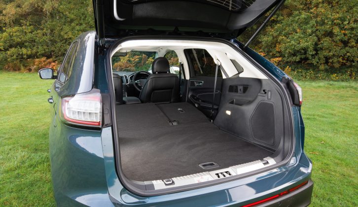 Boot capacity increases to 1847 litres if you lower the rear seats