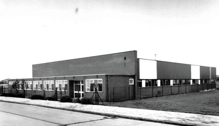 The home of Coachman Caravans in late 1986 in Hull