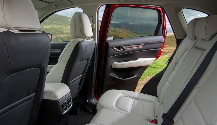 Air vents and a pair of USB ports in the rear will be appreciated by passengers on longer drives