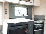 You get a smart and well-equipped kitchen in the Sterling Eccles 510, but it is compact and storage is limited