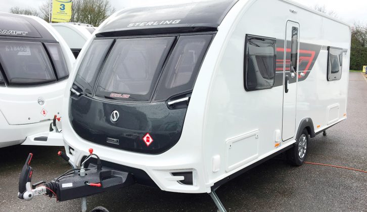 Fancy a fixed-bed van and a dose of luxury, but only have a small tow car? This Sterling Eccles 510 could be the answer