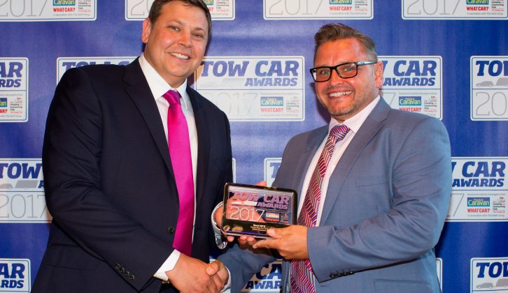 Ford's Richard Hughes collected the brand's award