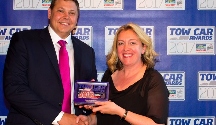 Kate Dixon represented Audi at the 2017 Tow Car Awards – the A4 Allroad was our top petrol tow car