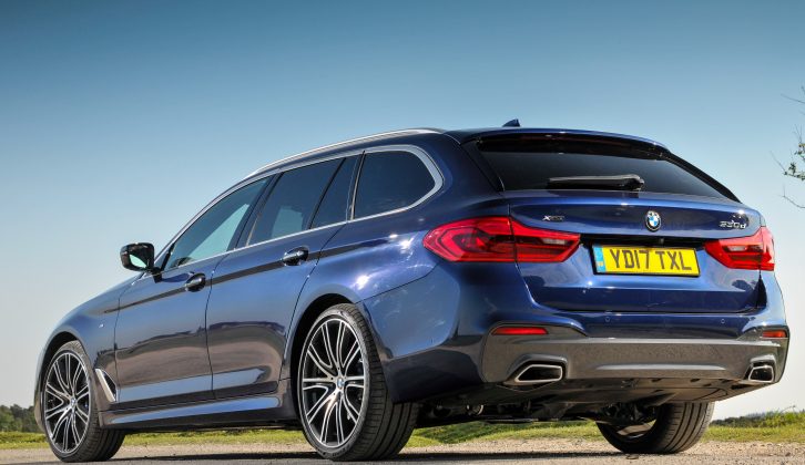 BMW's xDrive all-wheel drive is a £2000 option – and could prove handy for year-round touring