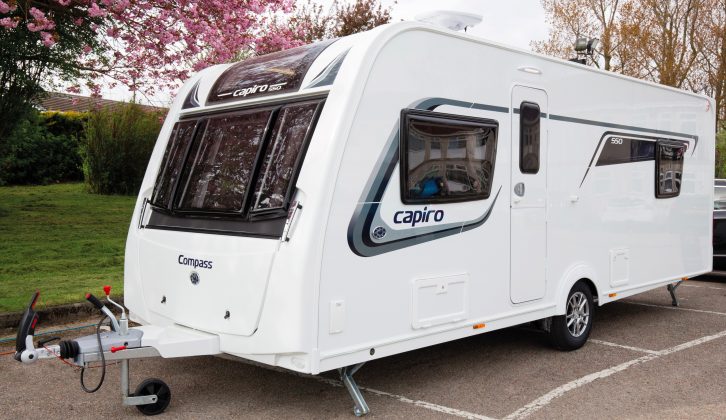 The new-for-2017 Compass Capiro 550 has a 1467kg MTPLM