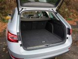 We're not only impressed by what tow car ability the Superb Estate has, its 660-litre boot is huge and has a well-shaped load area