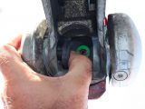 Insert the pads and press firmly until they click into place