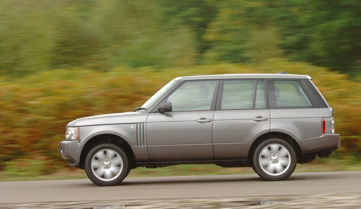 High kerbweights mean healthy matching ratios – there is very little a Range Rover can't legally tow