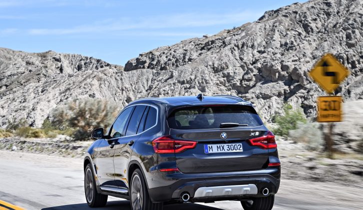 The new X3 is up to 55kg lighter than the outgoing model, so matching ratios aren't hit too badly – as an example, the  xDrive 20d's kerbweight is 1825kg