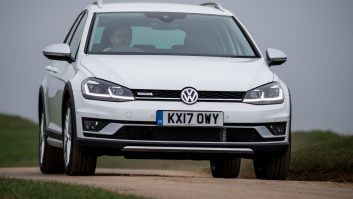 We take a drive in the revised VW Golf Estate Alltrack to see what tow car potential it has