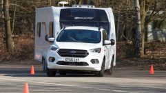 We hitched the Kuga up to a Swift Expression 646 to see what tow car talent it has