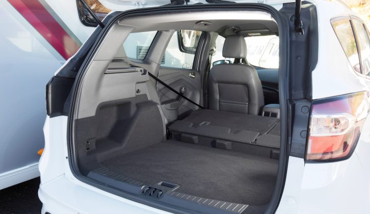 Drop the seats and the Kuga's boot capacity increases to 1653 litres