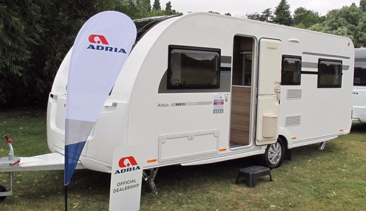 You'll now be able to get a triple bunk at the back of the Altea 542 DK Severn