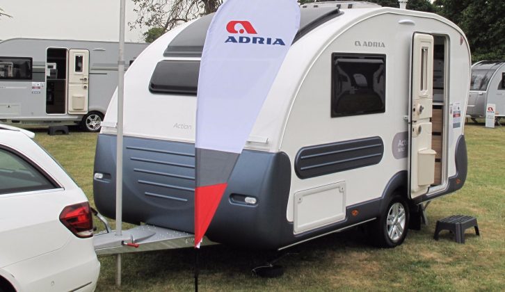 The Adria Action 361 LT is a three-berth priced at £17,575