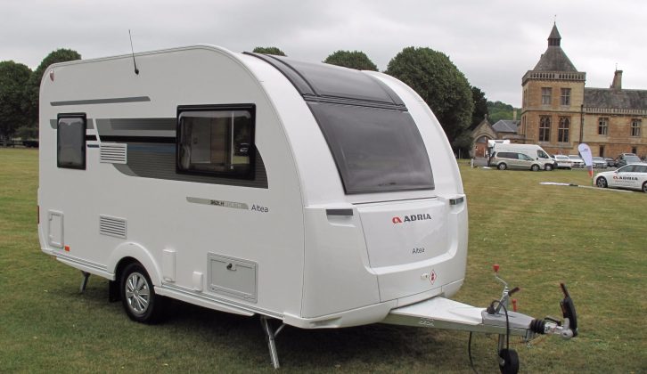 Altea, the entry-level range of Adria caravans, continues into 2018 almost unchanged