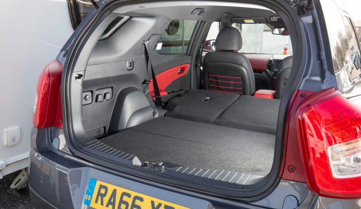 Boot capacity is one of the XLV's key selling points – fold the seats and you have a 166cm-deep boot floor