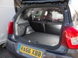 With the seats up, there’s a 720-litre space (when filled to the roof) in the SsangYong Tivoli XLV