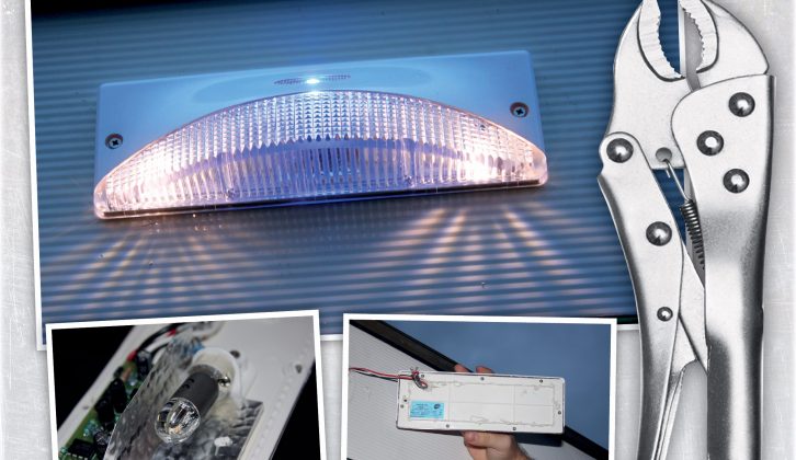 LED awning lights are brighter and more energy-efficient than their halogen equivalents – here's how to fit them