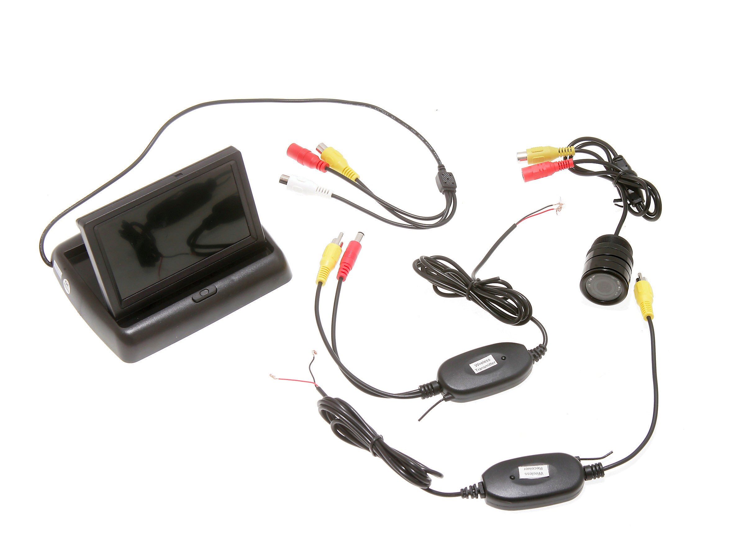Portable sales reversing camera