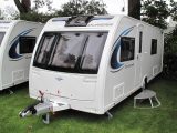 Other changes for the Quasar range for 2018 include a new sunroof, cream locker doors and a new splashback in the kitchen – this is the Quasar 544