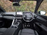 The cabin is stylish with a small steering wheel, while the touchscreen is mounted high so the driver doesn’t have to take their eyes far from the road to see it