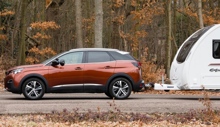 The Peugeot 3008's kerbweight is 1375kg, including 75kg for the driver