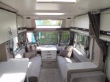 The 2018 Swift Eccles 530 is a four-berth with a side dinette and an end washroom