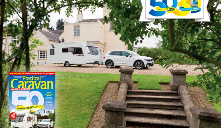 As we celebrate our 50th anniversary, you could win a caravan! Grab our September 2017 magazine