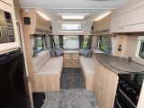 All Avanté models are now 8ft wide – the lounge of this 860 demonstrates the extra space on offer