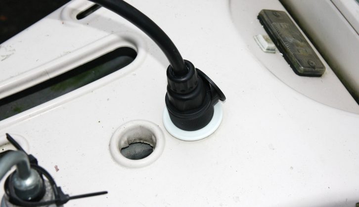 Fit the new storage socket to the A-frame, insert your completed plug and it’s job done!