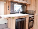 The kitchen is well equipped and nicely lit, and has plenty of worktop space