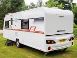 Dark-tinted windows, five-spoke alloy wheels, fresh graphics and a new rear bumper plus full-width grabhandle complete the makeover for the Unicorn range of Bailey caravans