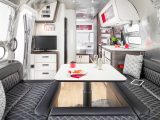This 'Manhattan' interior scheme offered by Airstream might be closer to most UK tastes