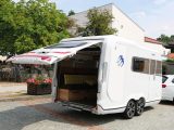 The eye-catching new Knaus Deseo has a payload of 800kg