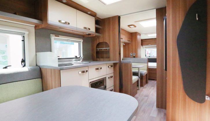 Inside the 2018 Weinsberg CaraOne 740 UDF – all UK models have ovens fitted