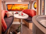 For 2018, T@B caravans have revised lounges, deeper sinks and extended table mounts