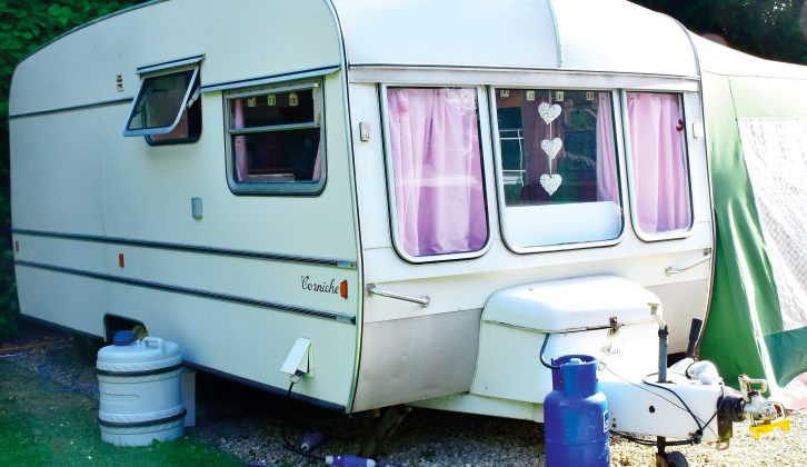 This vintage caravan has been lovingly brought back to life – and into the 21st-century – by its dedicated owners