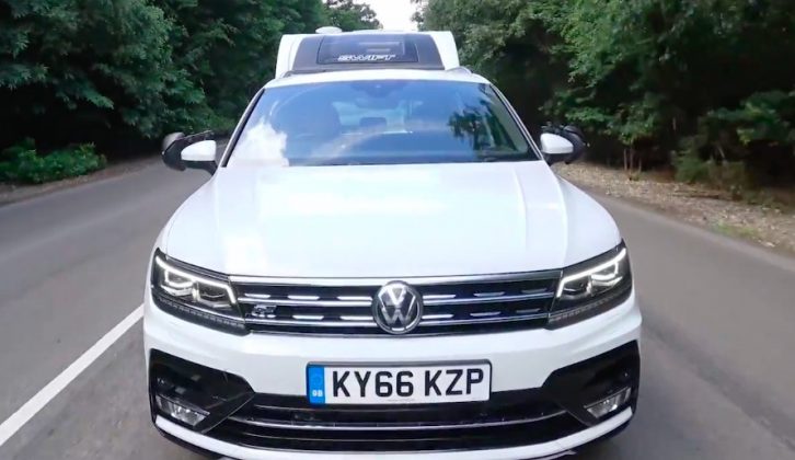 Tune in on Sky 212, Freesat 161 or live online to see our tow test of the new VW Tiguan