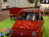 The 1964 Laika 500 was small and light enough to be towed by the diminutive Fiat 500!