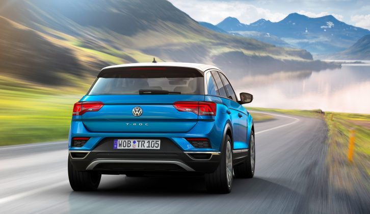 You get a 445- to 1290-litre boot in the recently revealed T-Roc